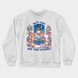 Father and Daughter Fathers day Crewneck Sweatshirt